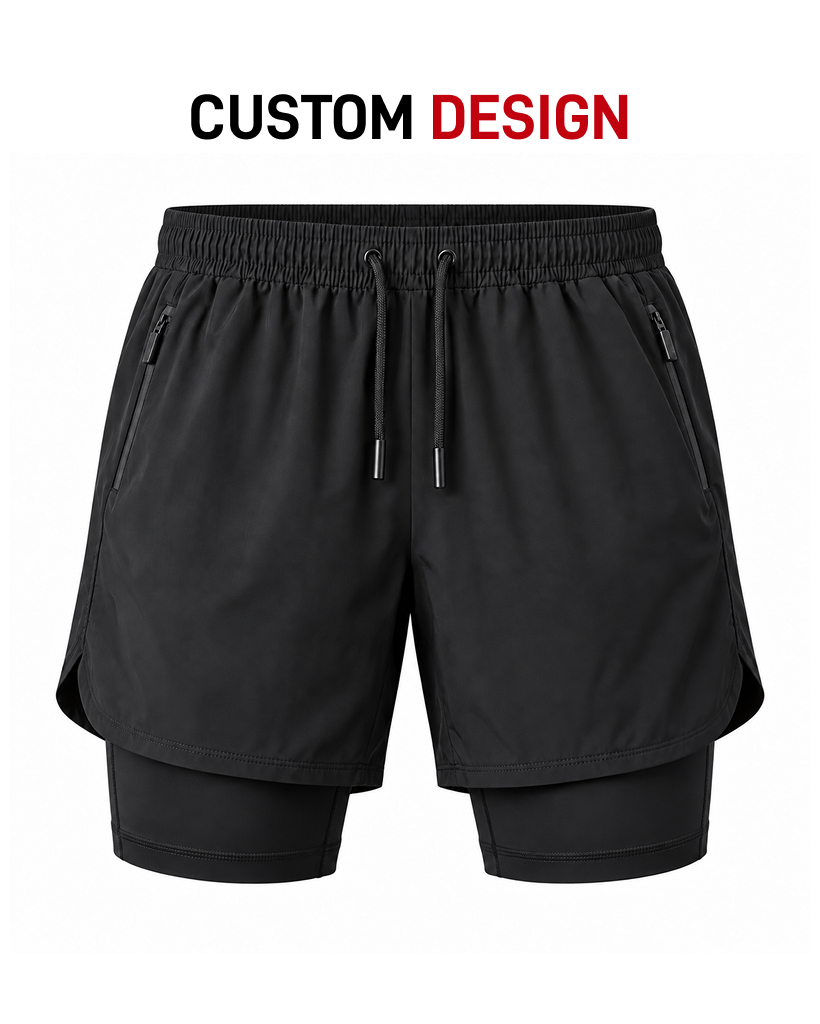 Custom 2-in-1 Running Shorts